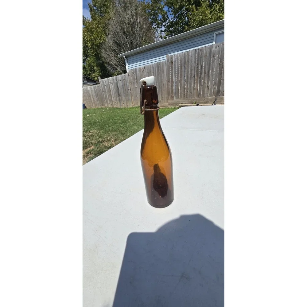 Vintage Beer Bottle Swing Top Porcelain Stopper